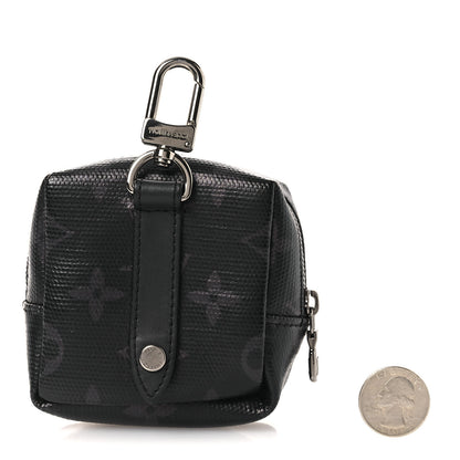 Louis Vuitton Monogram Eclipse Rainbow Box Pouch Bag Charm Key Ring 2 of 5