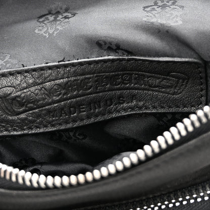 Chrome Hearts Calfskin Cross Patch Moto Backpack Black 6 of 11