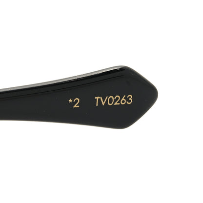 Louis Vuitton Acetate Swarovski Crystal Cyclone Sunglasses Z1578W Black 7 of 9