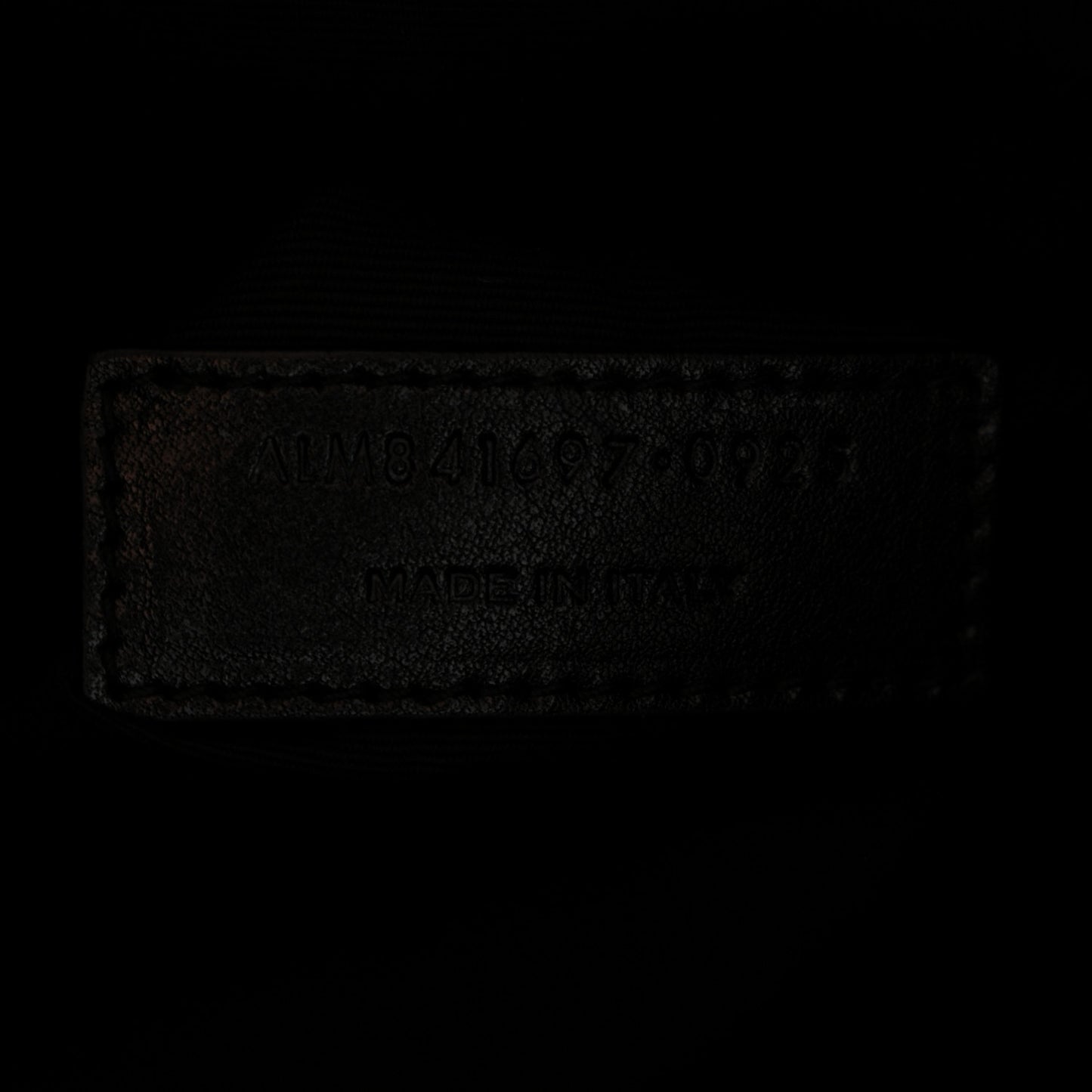 Calfskin Mombasa Shoulder Bag Black