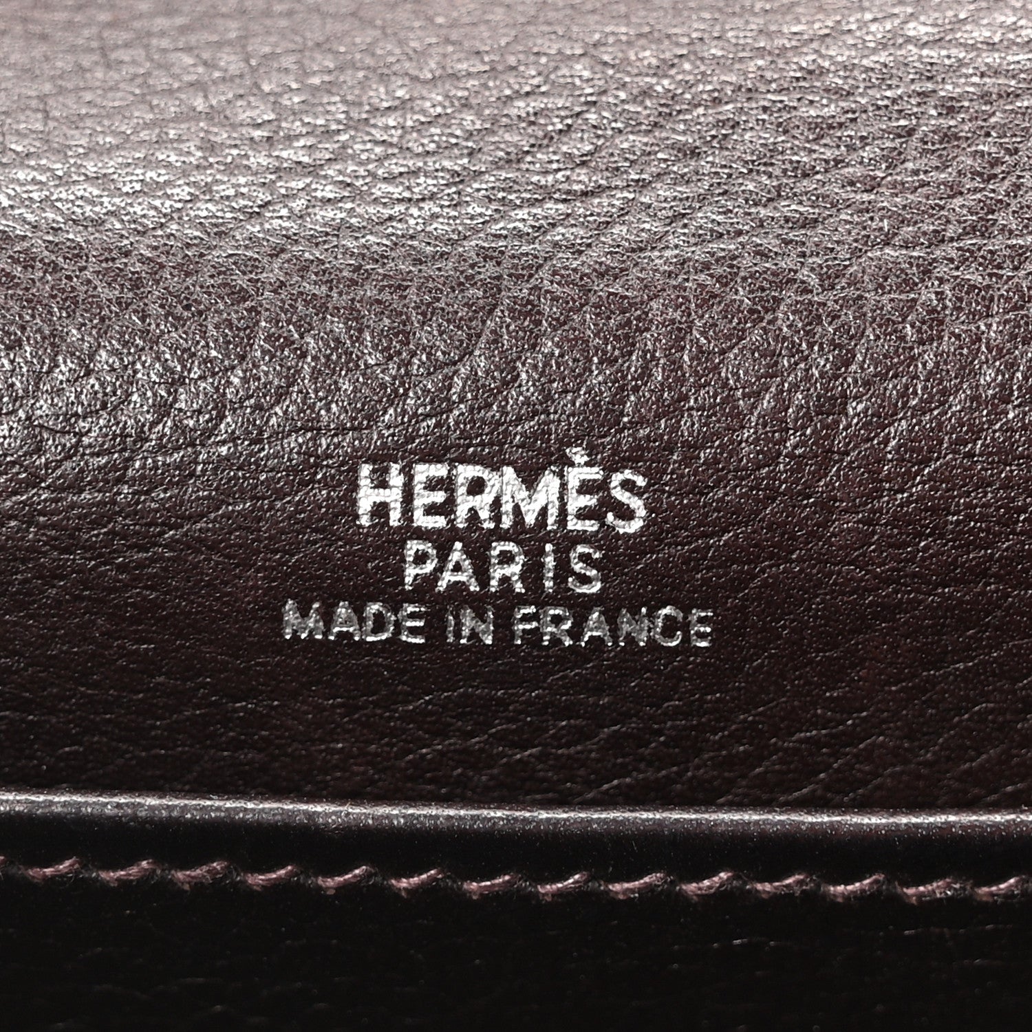 Hermes Evergrain Kelly Pochette Clutch Ebene 6 of 10