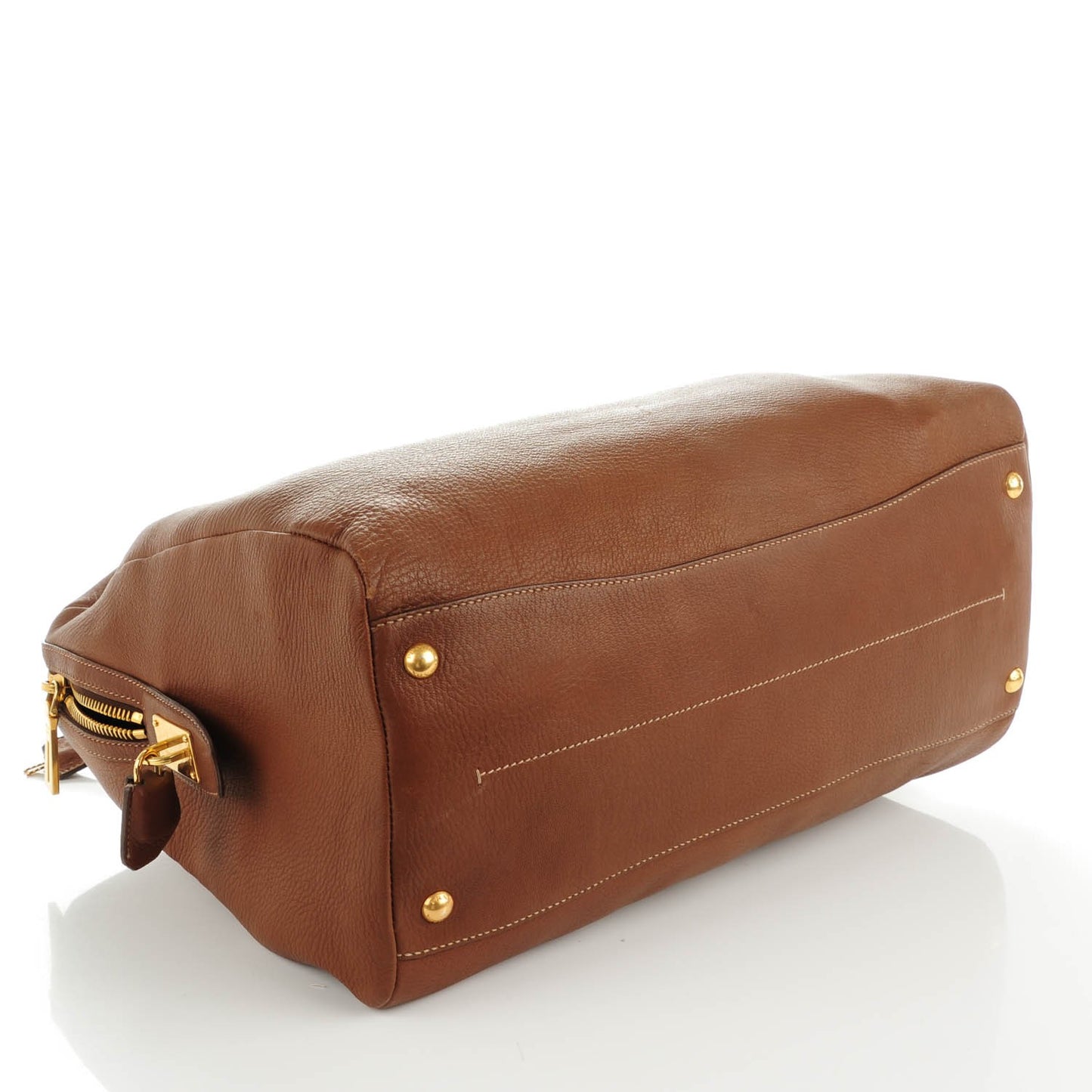 Cervo Deerskin Bauletto Cammello