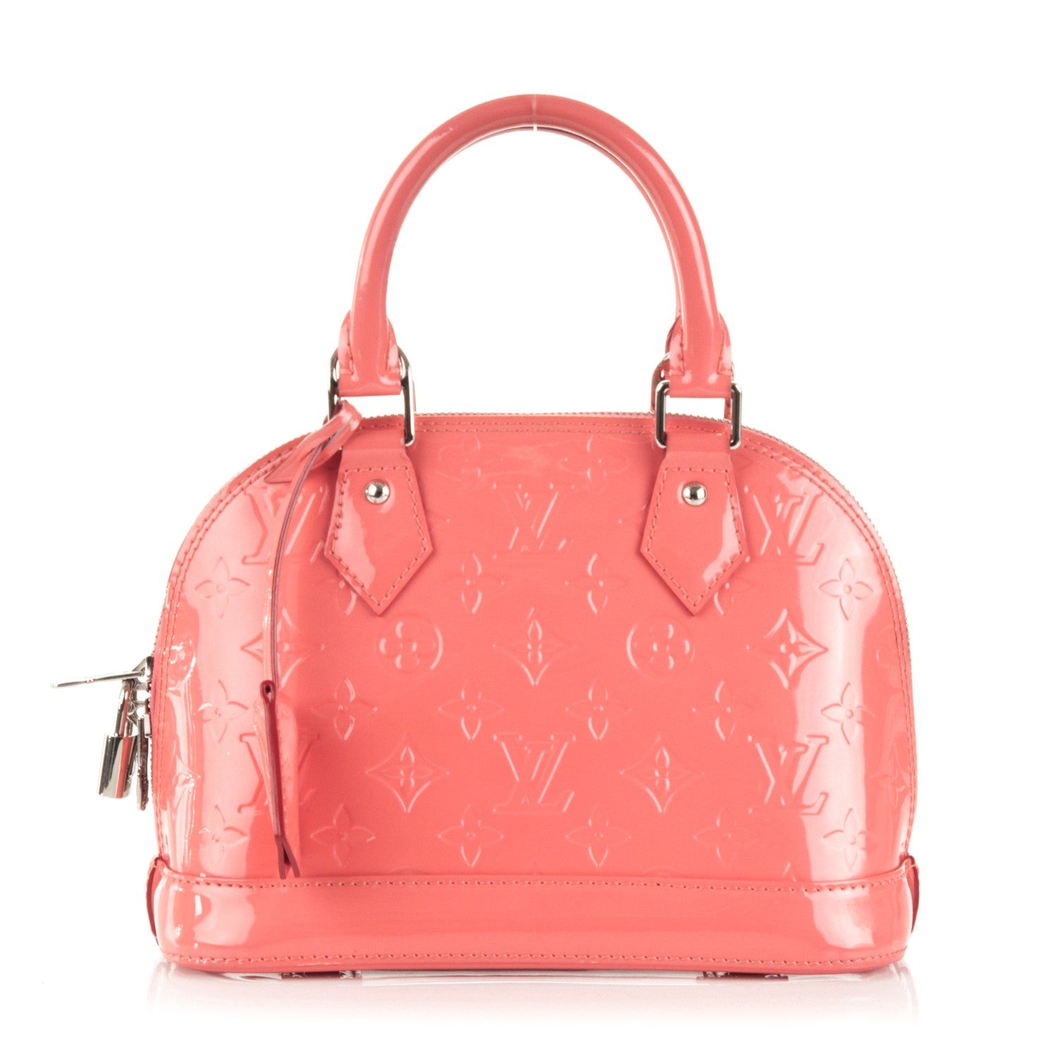 Louis Vuitton Vernis Alma BB Poppy 1 of 8