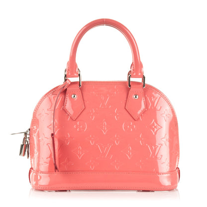 Louis Vuitton Vernis Alma BB Poppy 1 of 8