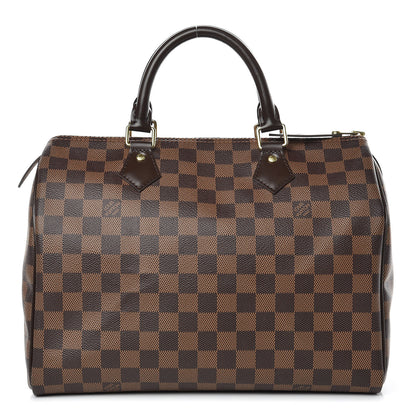 Louis Vuitton Damier Ebene Speedy 30 1 of 11