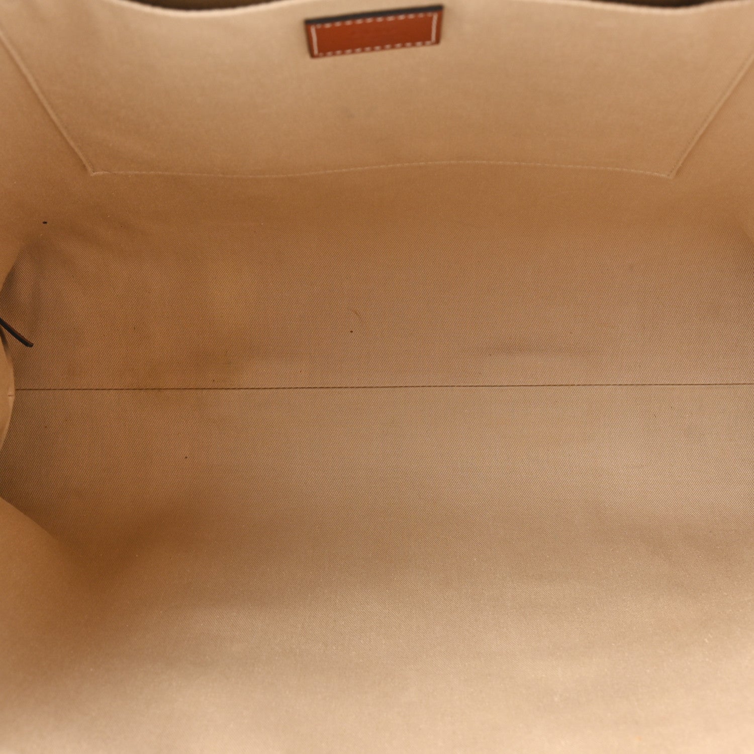 Chloe Cotton Calfskin Large Woody Ribbon Tote White Brown 5 of 15