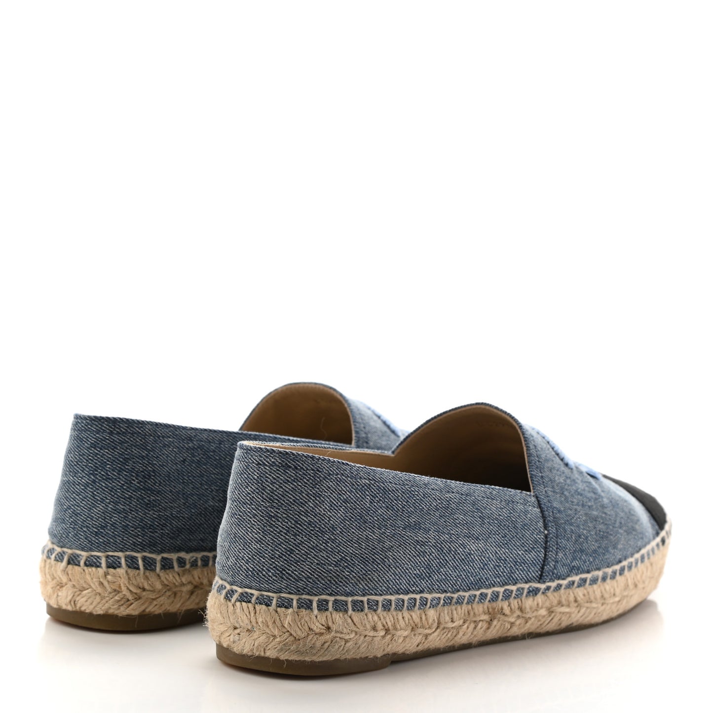 Denim CC Espadrilles 41 Blue Black