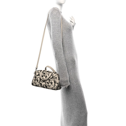 Bottega Veneta Nappa Intrecciato Embroidered Mini Boston Mist 2 of 11