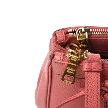 Prada Saffiano Mini Galleria Double Zip Tote Tamaris 9 of 13