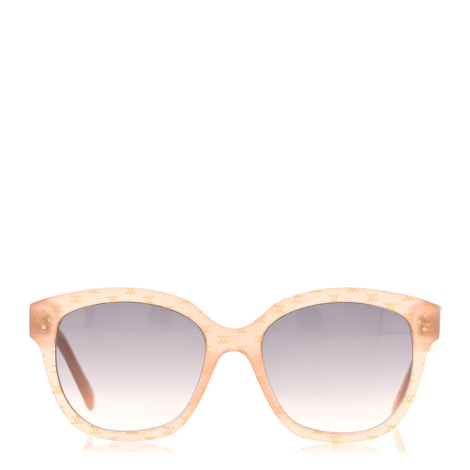 Celine Acetate Triomphe CL 40167I Sunglasses Beige 2 of 8