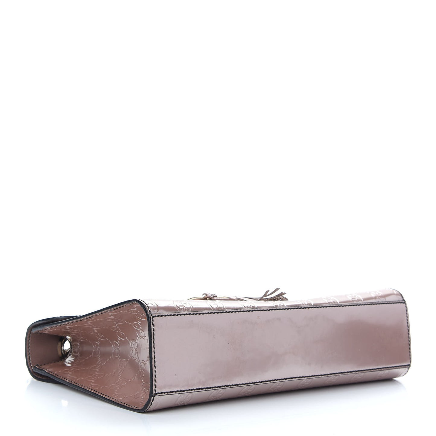 Shine Guccissima Medium Emily Chain Shoulder Bag Dark Cipria