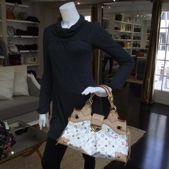 Louis Vuitton Monogram Multicolor Ursula White 2 of 11