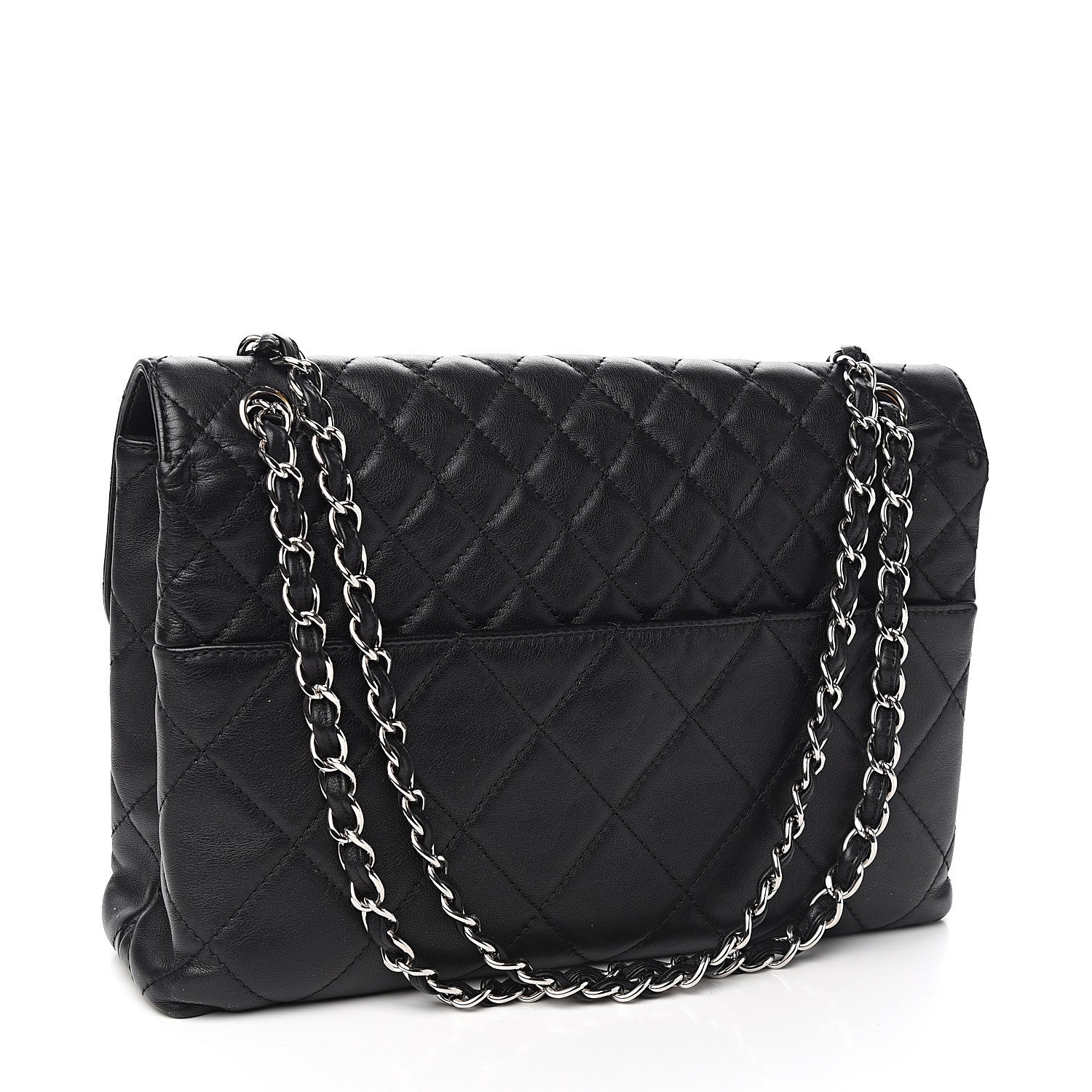 Chanel Calfskin Quilted In The Business Flap Bag Black 2 of 12