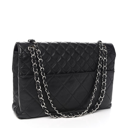 Chanel Calfskin Quilted In The Business Flap Bag Black 2 of 12