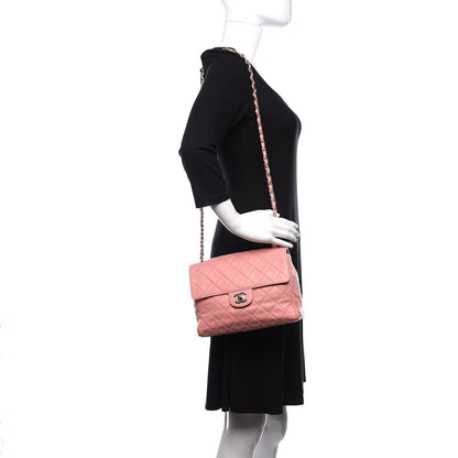 Chanel Lambskin Quilted Small Single Flap Pink 2 of 10