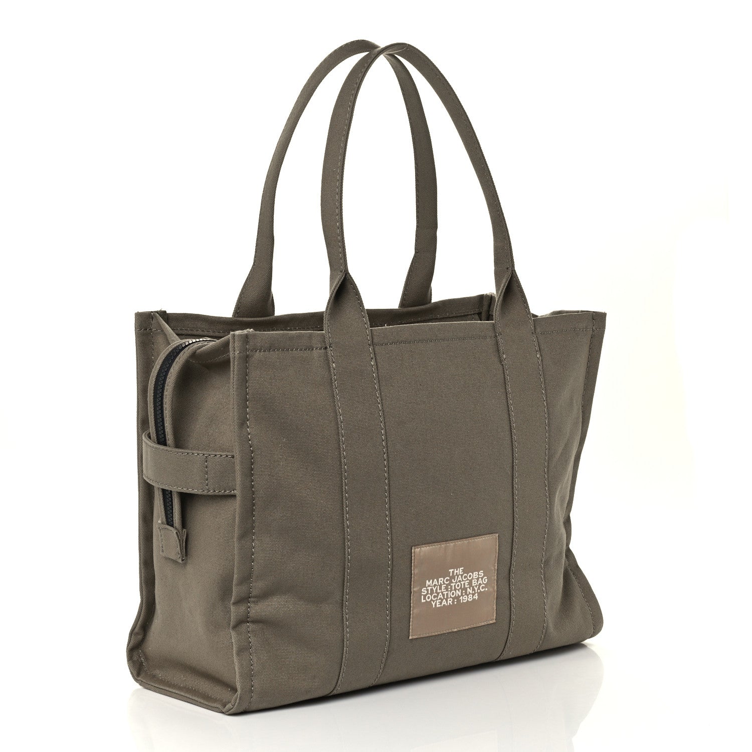 Marc Jacobs Canvas Large Summer Tote Bag Slate Green 3 of 11