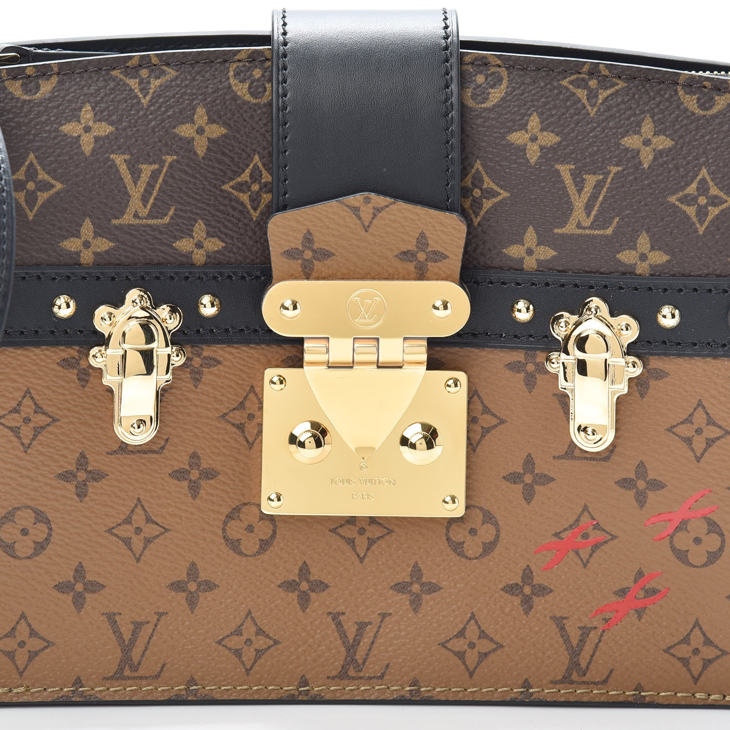 Louis Vuitton Reverse Monogram Trunk Clutch 7 of 9