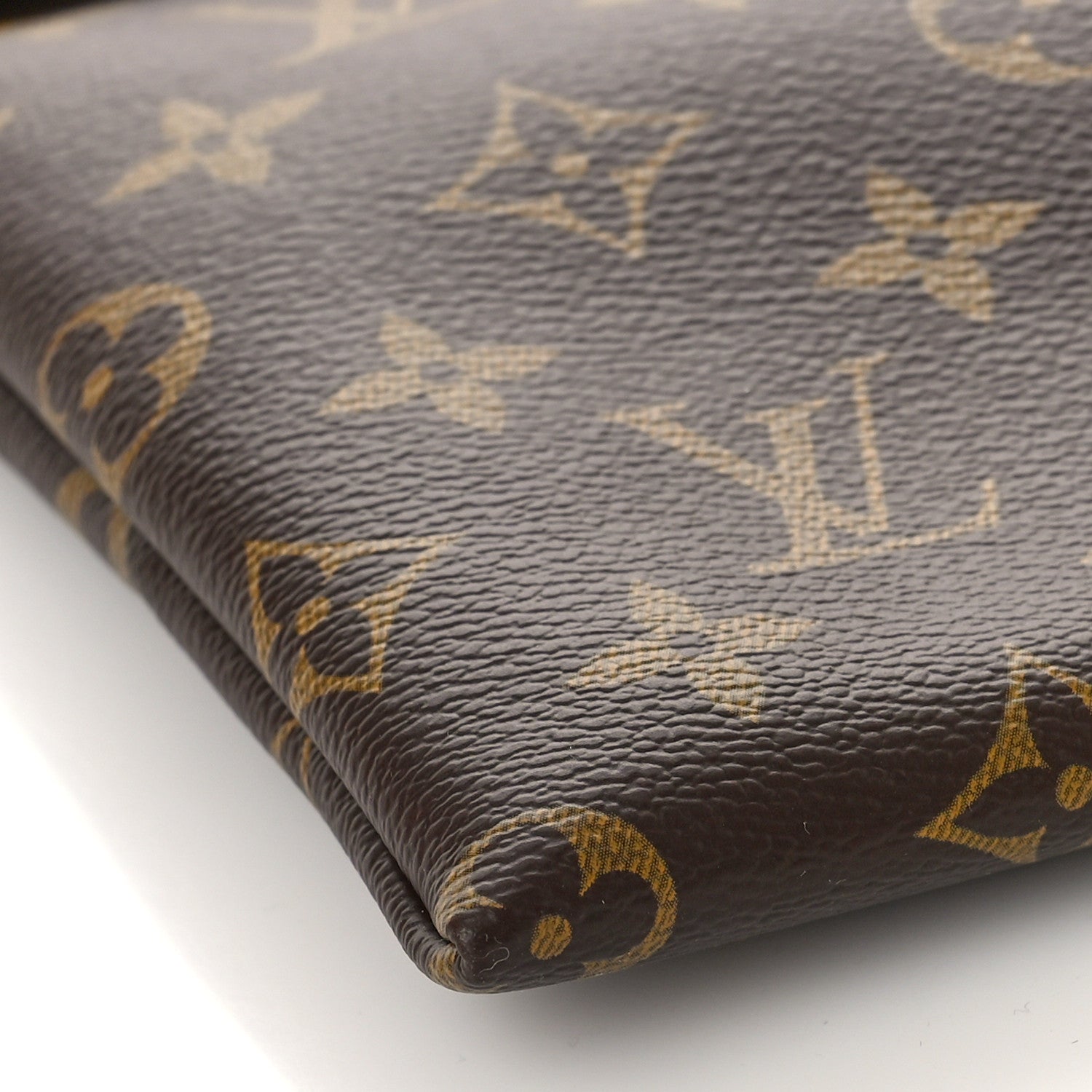 Louis Vuitton Monogram Tuileries Pochette Caramel 7 of 9