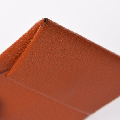 Hermes Chevre Mysore Bastia Coin Purse Feu 9 of 12
