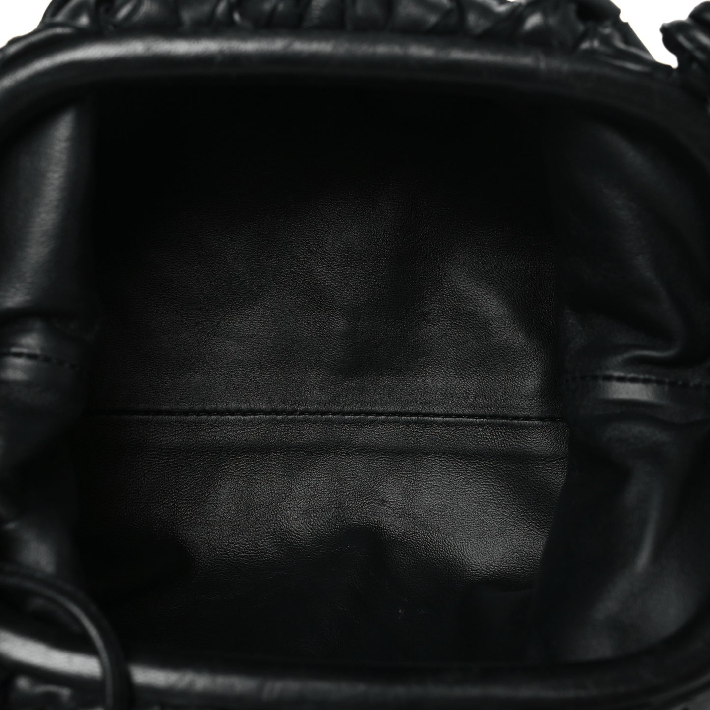 Nappa Intrecciato The Mini Pouch Black