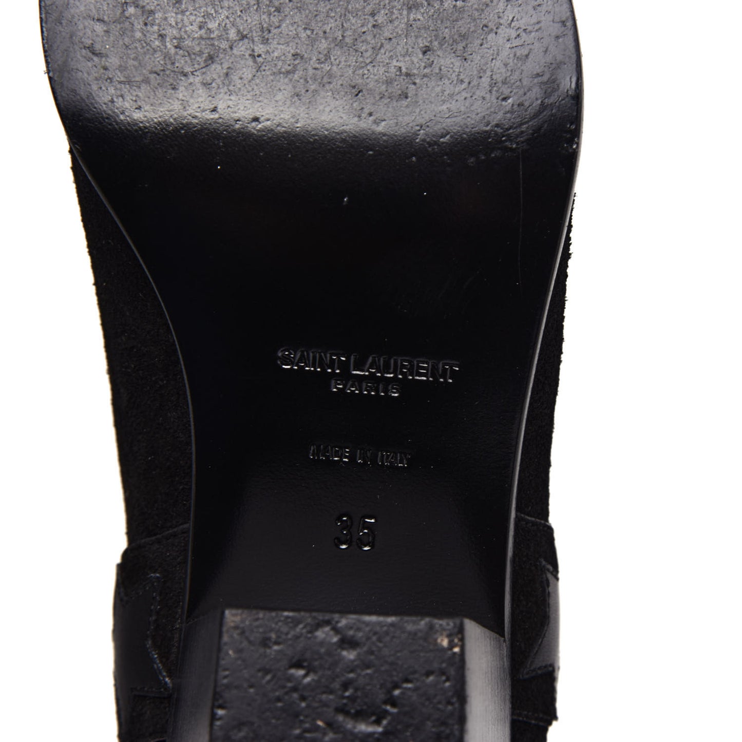 Suede Rock 40 Stars Ankle Boots 35 Black