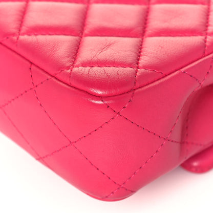 Chanel Lambskin Quilted Extra Mini Rectangular Flap Pink 12 of 18