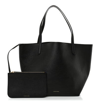 Mansur Gavriel Supple Calfskin Everyday Soft Tote Black 3 of 11