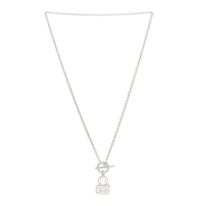 Hermes Sterling Silver Constance Amulettes Pendant Necklace 2 of 4