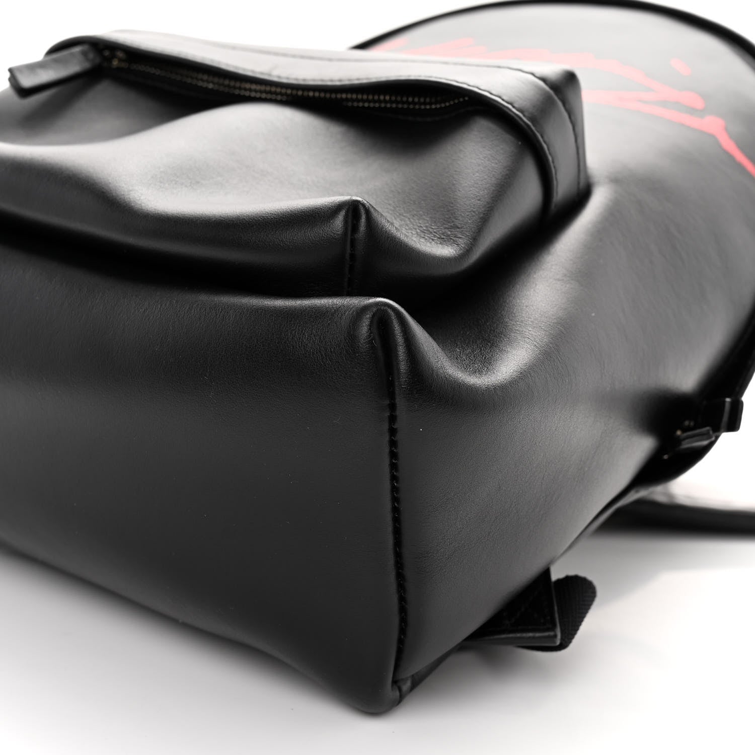 Balenciaga Supple Calfskin Signature Logo Small Everyday Backpack Black 9 of 9