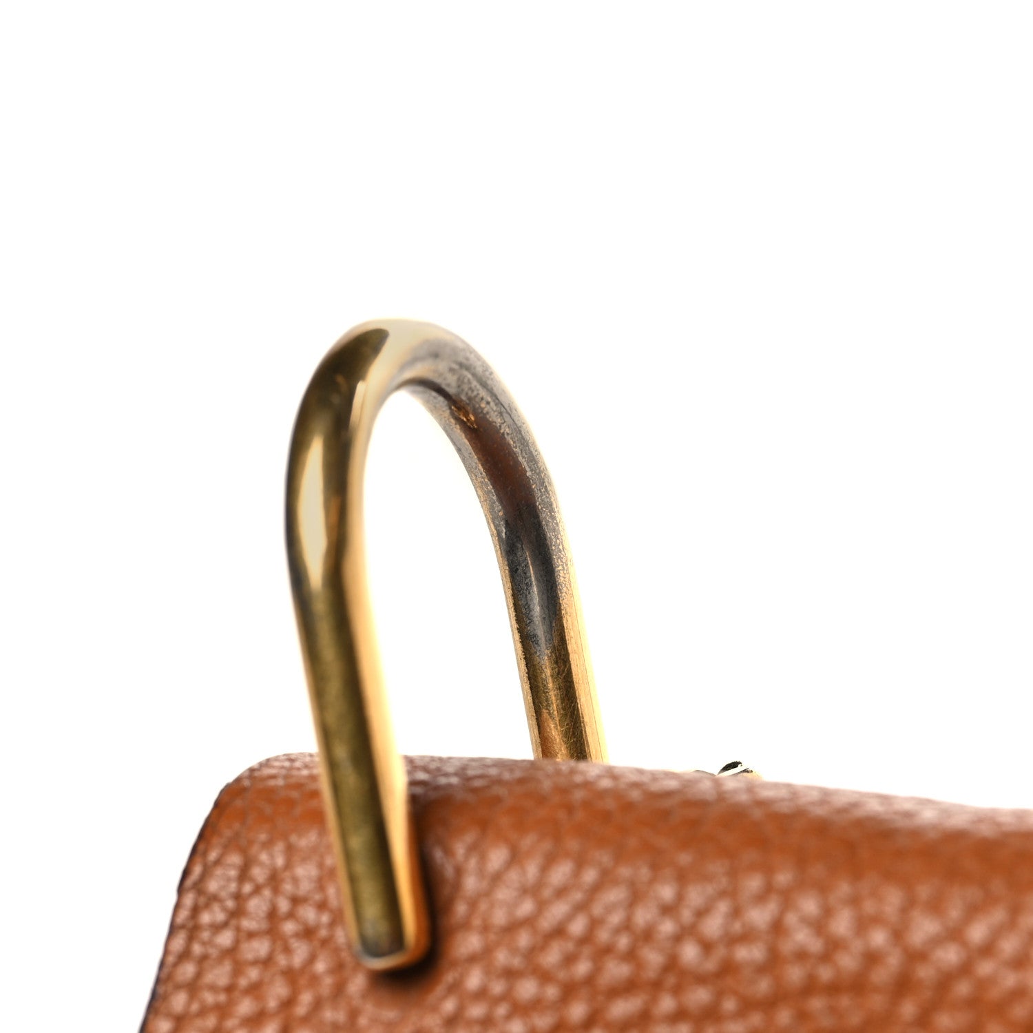 Chloe Grained Lambskin Mini Drew Shoulder Bag Caramel 10 of 10