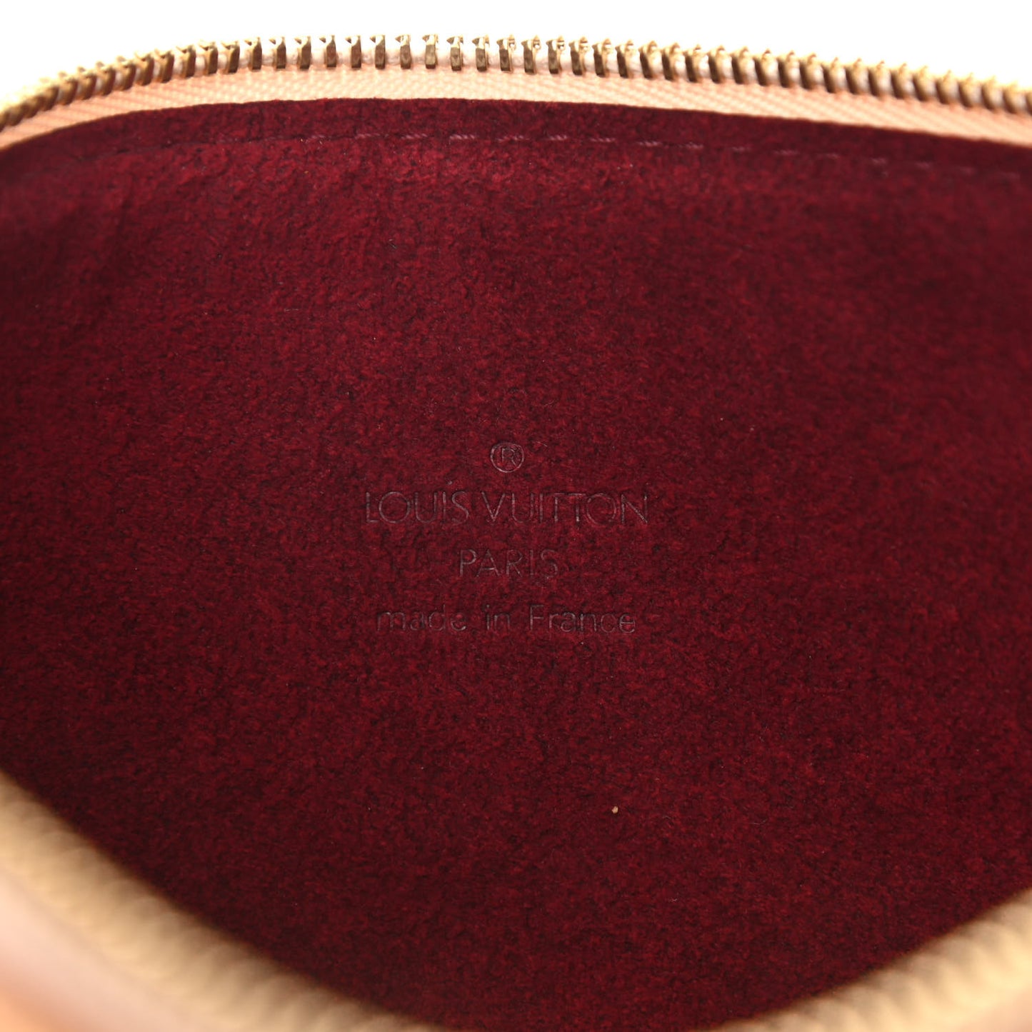 Monogram Multicolor Pochette Accessories White
