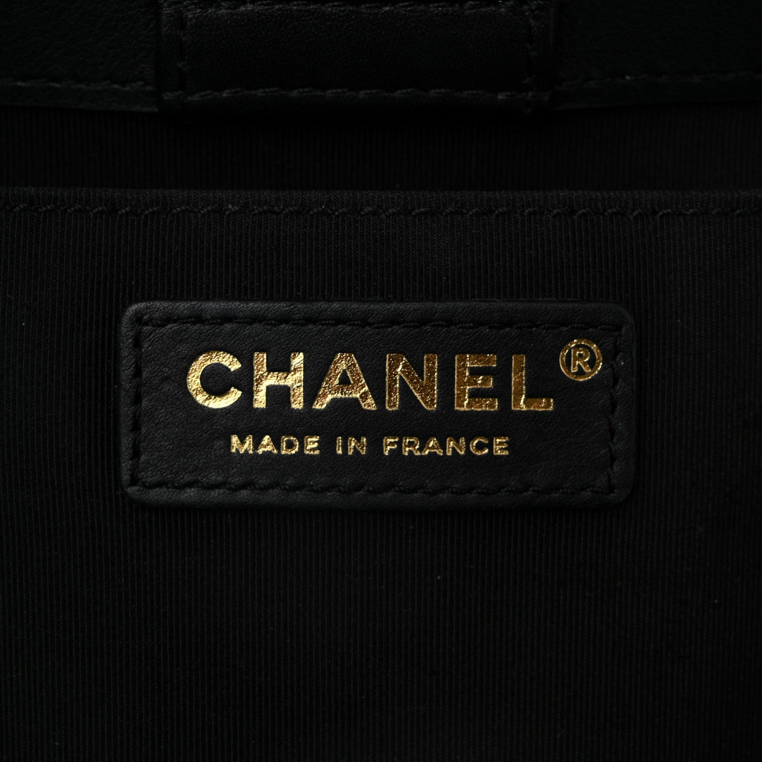 Chanel Calfskin Quilted CC Chain Accordion Tote Black 5 of 9