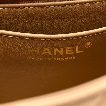 Chanel Caviar Quilted 31 Rue Cambon Top Handle Flap Dark Beige 7 of 12