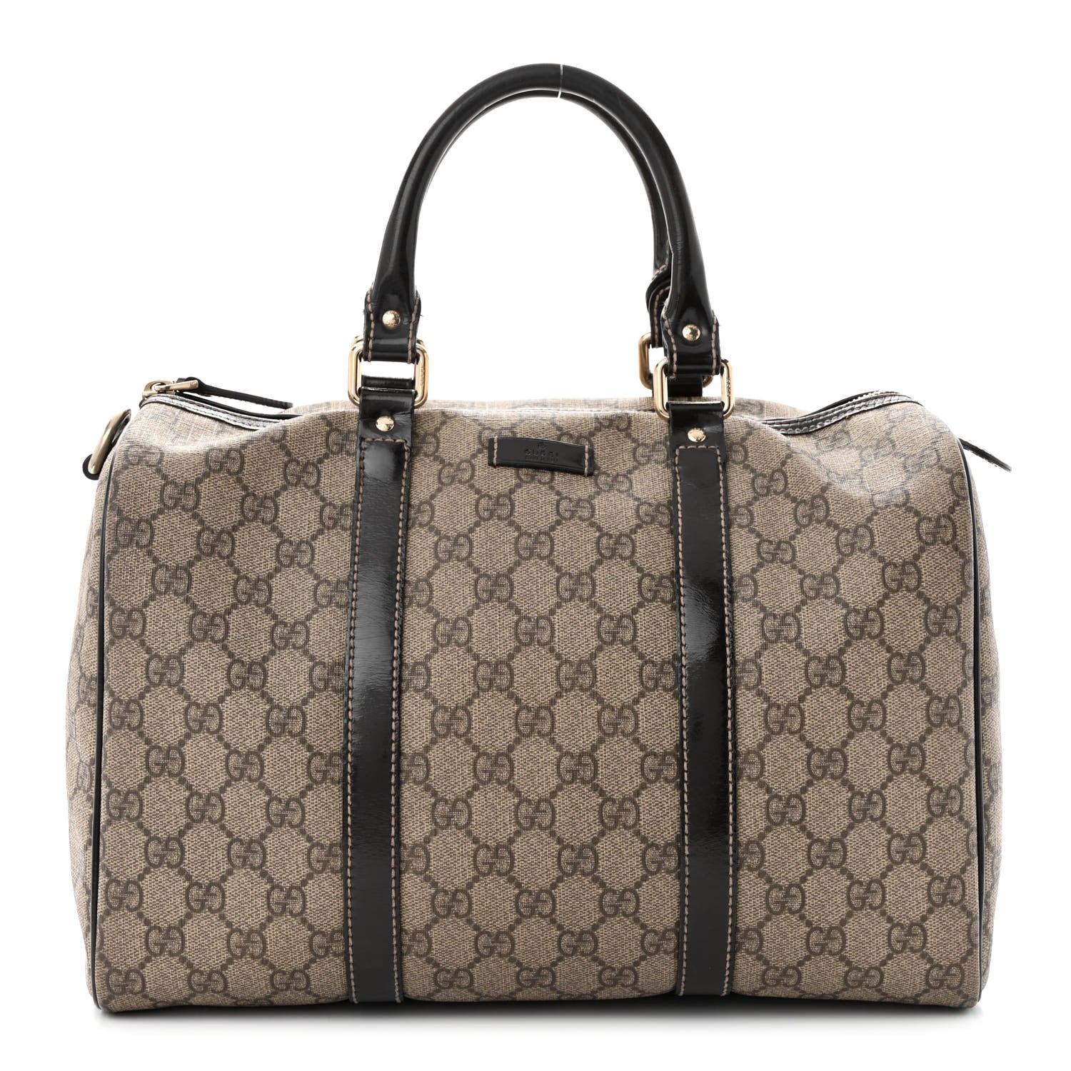 Gucci GG Plus Monogram Medium Joy Boston Dark Brown 1 of 12