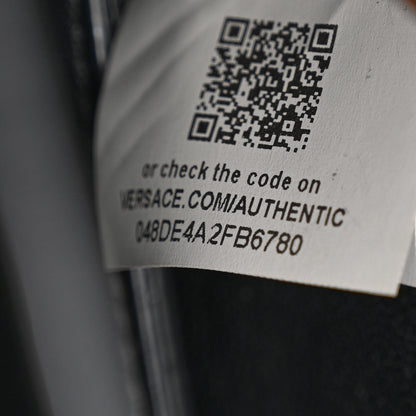 Versace Vitello Barocco Virtus Small Top Handle Shoulder Bag Black 6 of 10