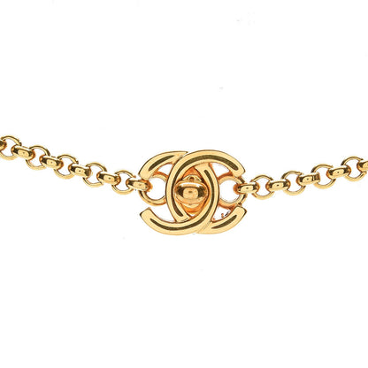 Chanel CC Chain Necklace Gold 5 of 5