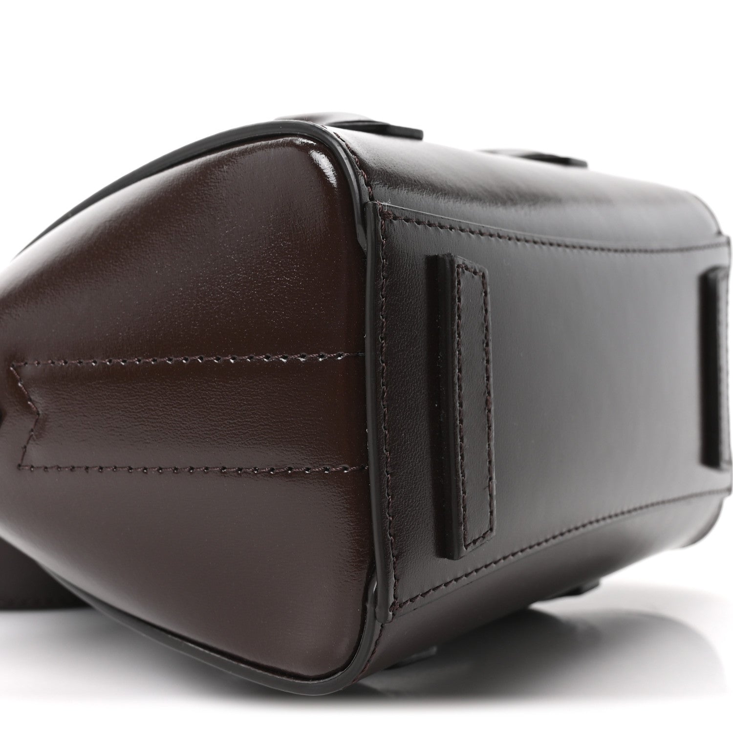Givenchy Box Calfskin Mini Lock Antigona Oxblood Red 8 of 9