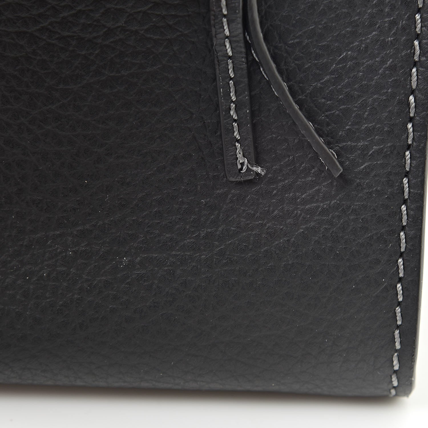 Chloe Calfskin Marcie Continental Flap Wallet Black 7 of 8