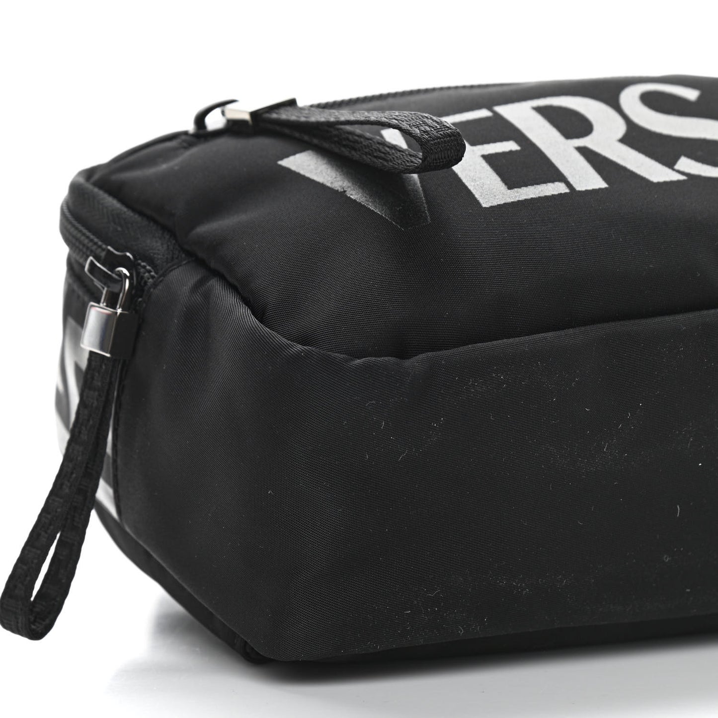 Nylon Logo Belt Bag Black