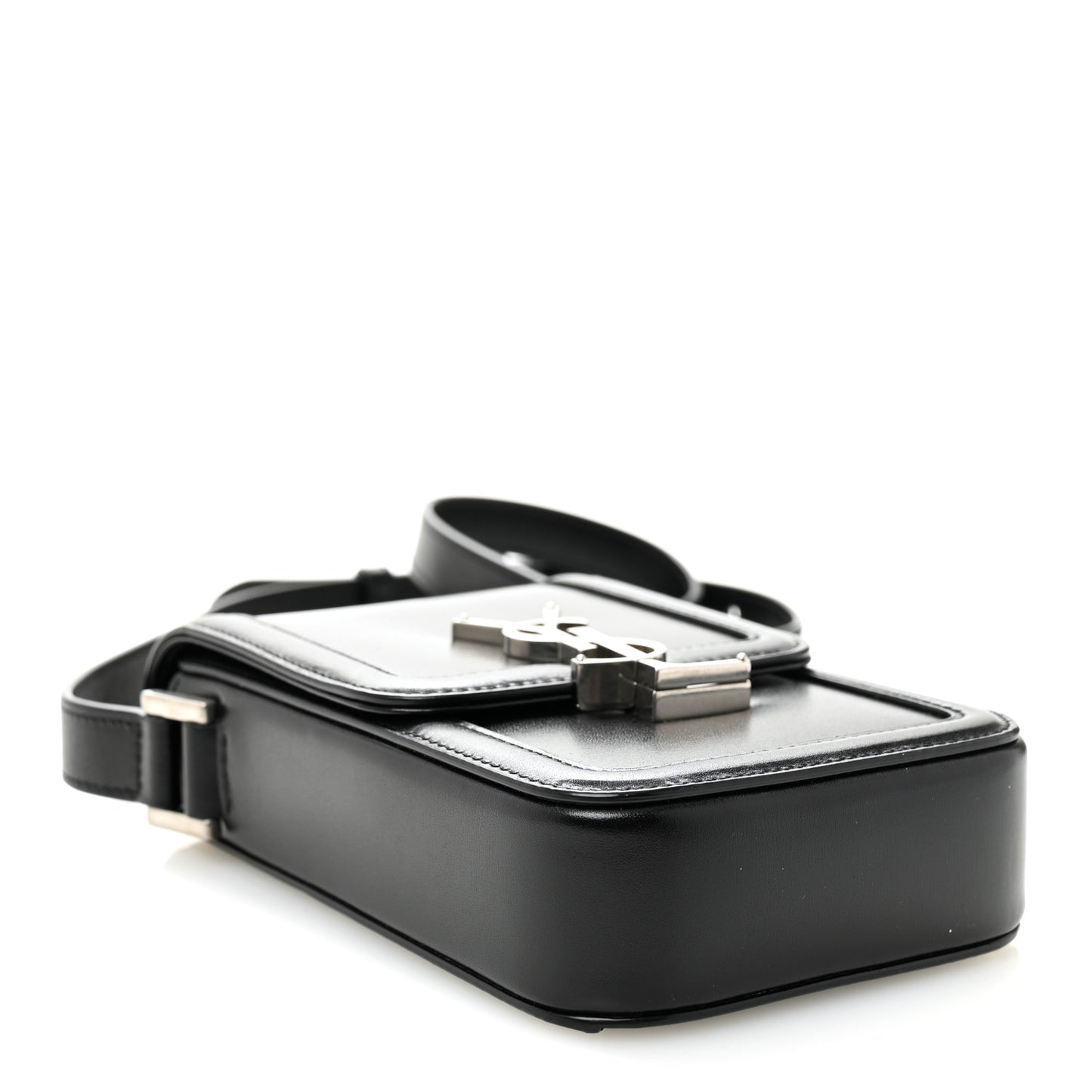 Smooth Calfskin Mini Solferino Satchel Black