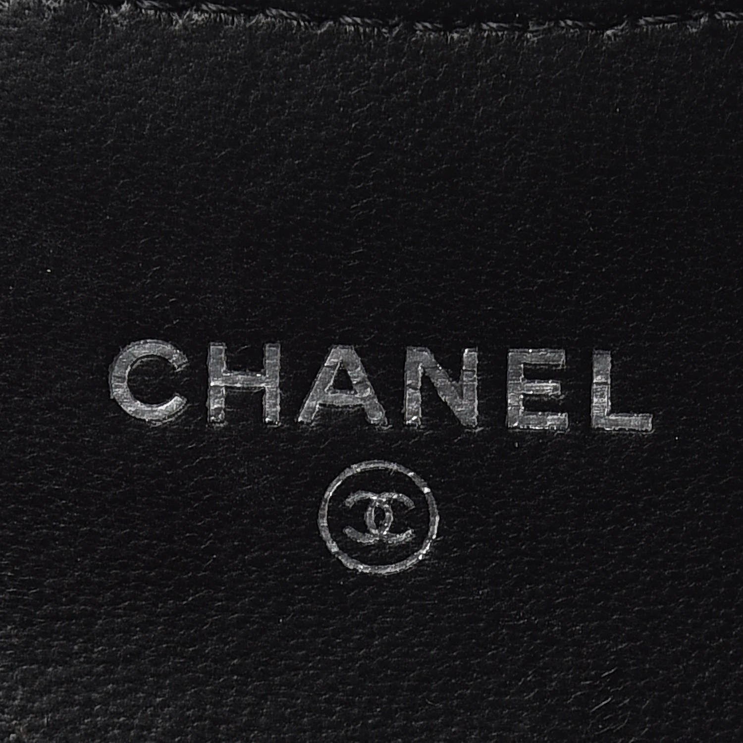 Chanel Lambskin Quilted Flap Card Holder Black 6 of 9