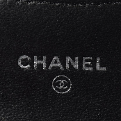 Chanel Lambskin Quilted Flap Card Holder Black 6 of 9