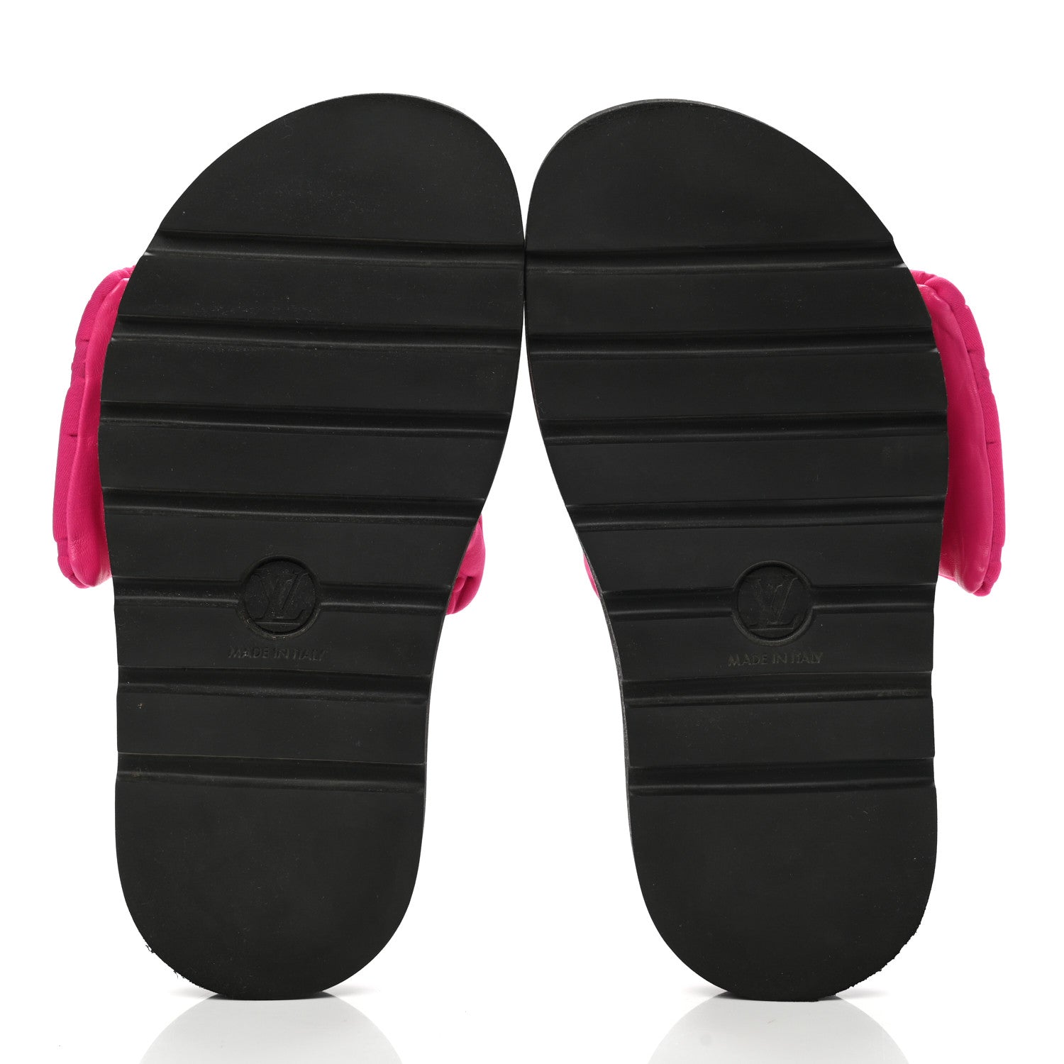 Louis Vuitton Technical Fabric Embossed Monogram Pool Pillow Comfort Mules 37 Fuchsia 5 of 8