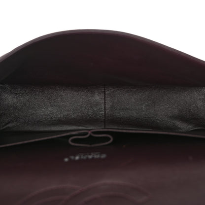 Chanel Lambskin Quilted Maxi Double Flap Plum 5 of 11