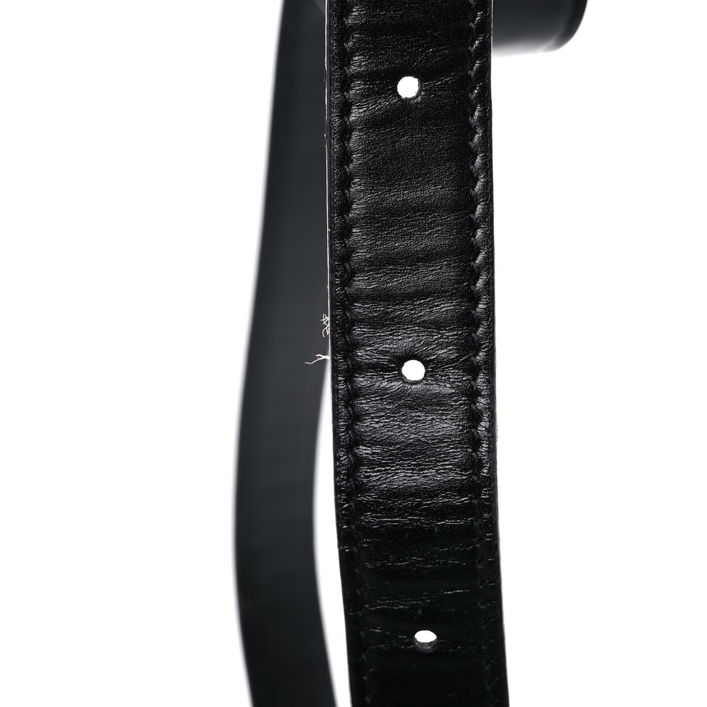 Smooth Calfskin Tassel Belt Bag Black