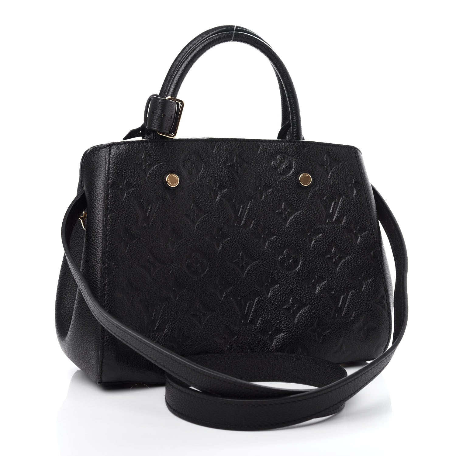 Louis Vuitton Empreinte Montaigne BB Black 3 of 10