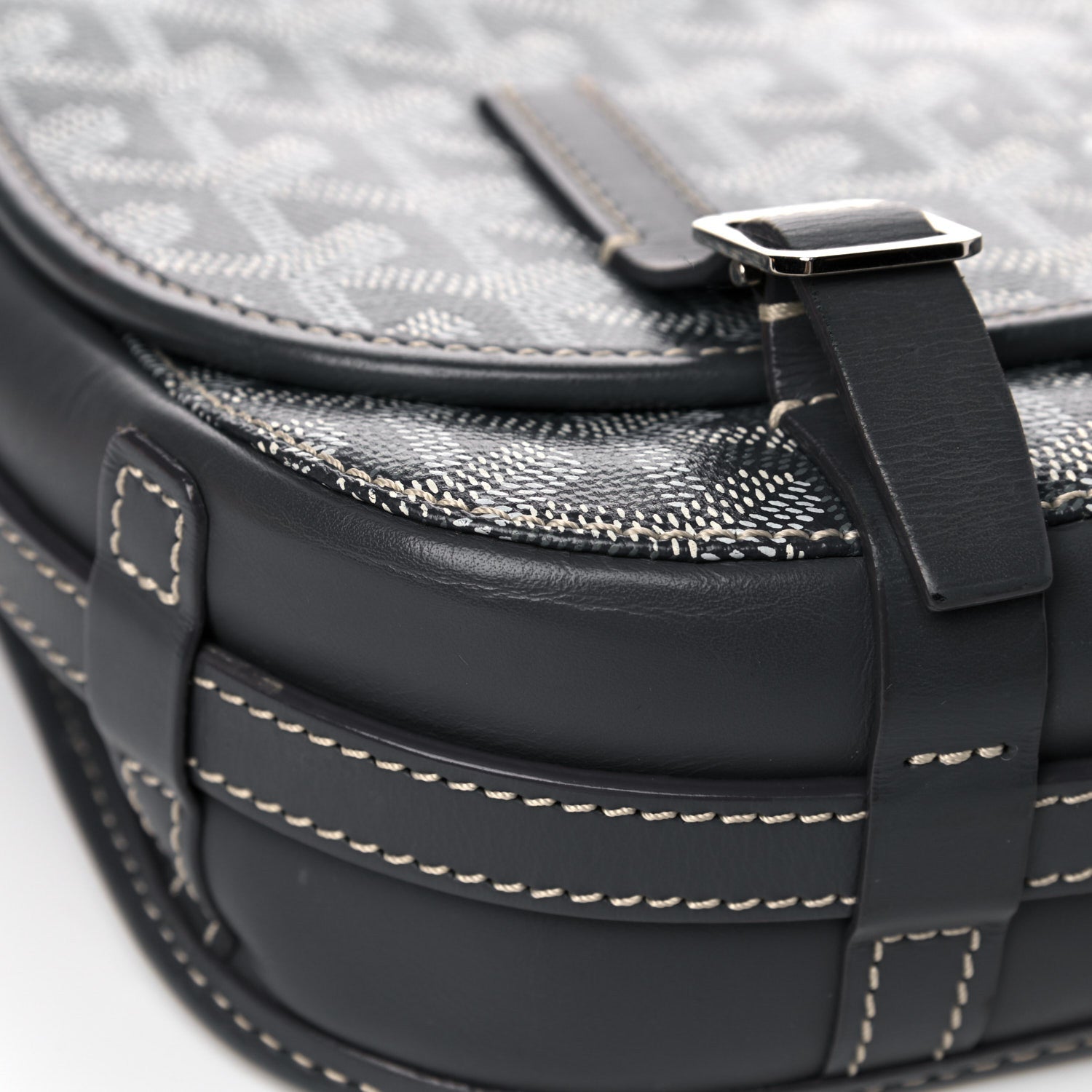 Goyard Goyardine Belvedere PM Messenger Bag Grey 8 of 21