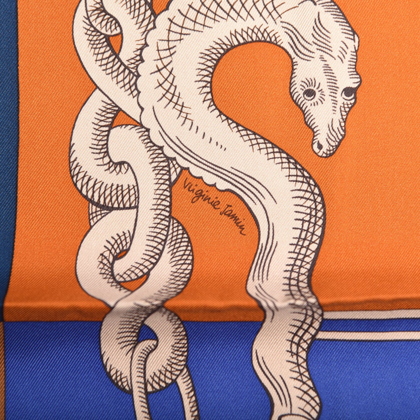 Silk Della Cavalleria Scarf 90