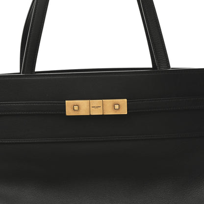 Saint Laurent Calfskin Medium Manhattan Shopper Tote Black 8 of 13
