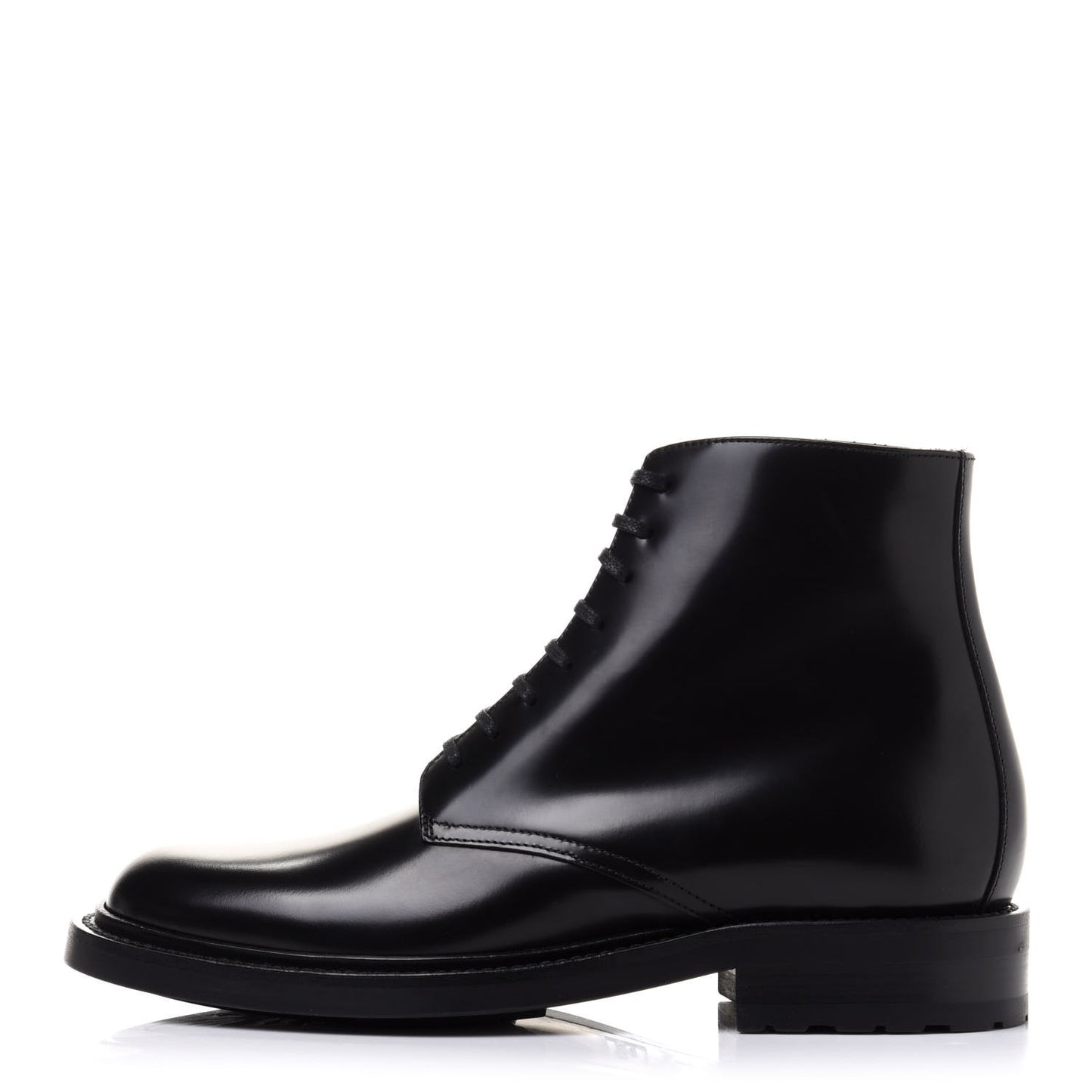 Calfskin Womens Army Combat Boots 38 Black